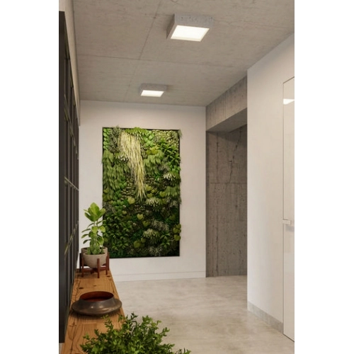 Stropní LED svítidlo SOLLUX Riza 18W beton/sklo SL.0995 (obrázek 7)