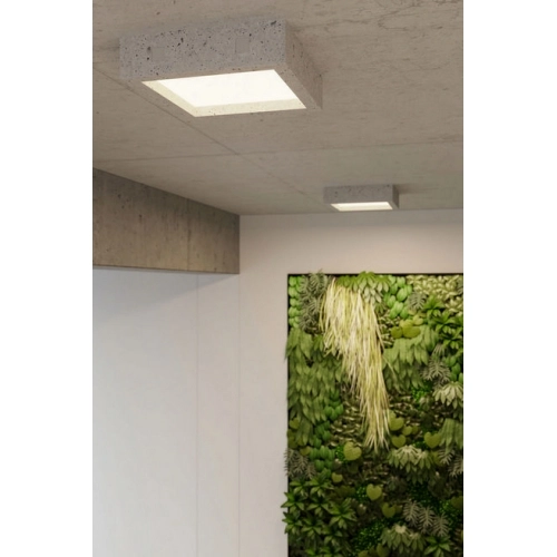 Stropní LED svítidlo SOLLUX Riza 18W beton/sklo SL.0995 (obrázek 5)