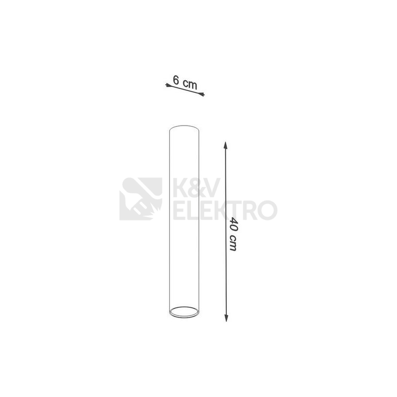 Obrázek produktu Stropní svítidlo SOLLUX Lagos 40 GU10 1x40W bez zdroje ocel bílá SL.0998 7