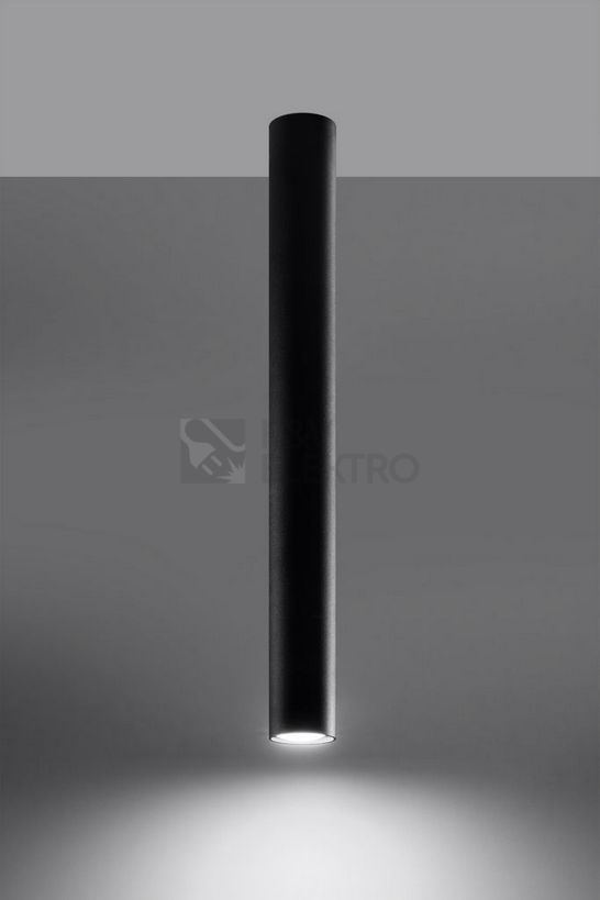 Obrázek produktu Stropní svítidlo SOLLUX Lagos 60 GU10 1x40W bez zdroje ocel černá SL.1003 3