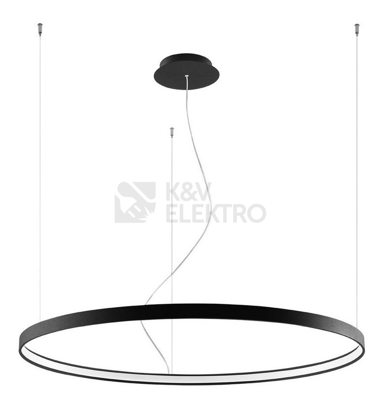 Obrázek produktu  Závěsné LED svítidlo SOLLUX Rio 110 3000K 70W ocel černá TH.103 0