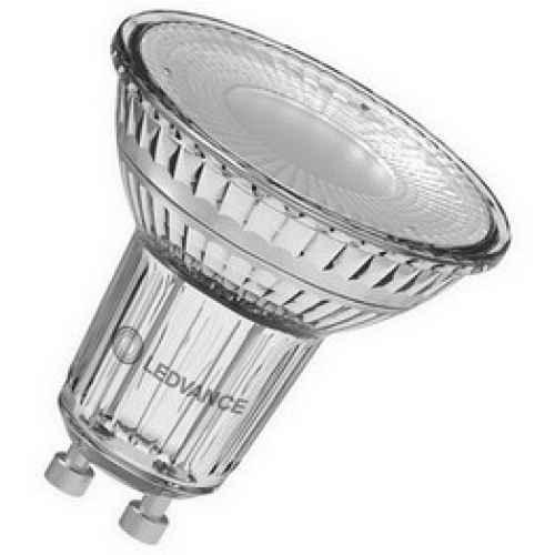 LED žárovka GU10 PAR16 LEDVANCE PARATHOM 4,3W (32W) teplá bílá (3000K), reflektor 120°
