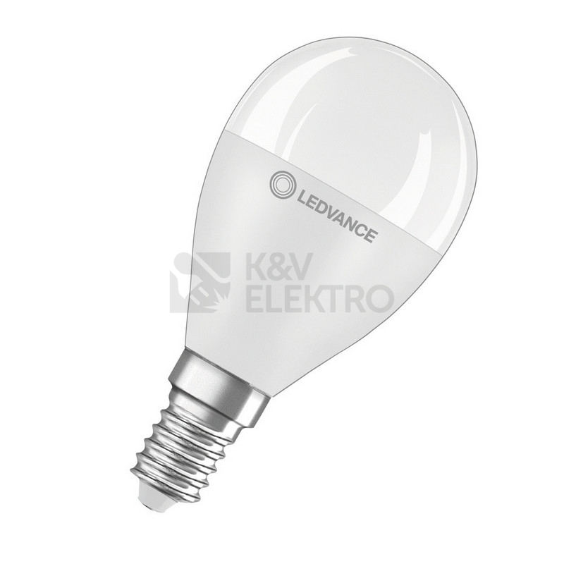 Obrázek produktu LED žárovka E14 LEDVANCE 7,5W (60W) teplá bílá (2700K) 0
