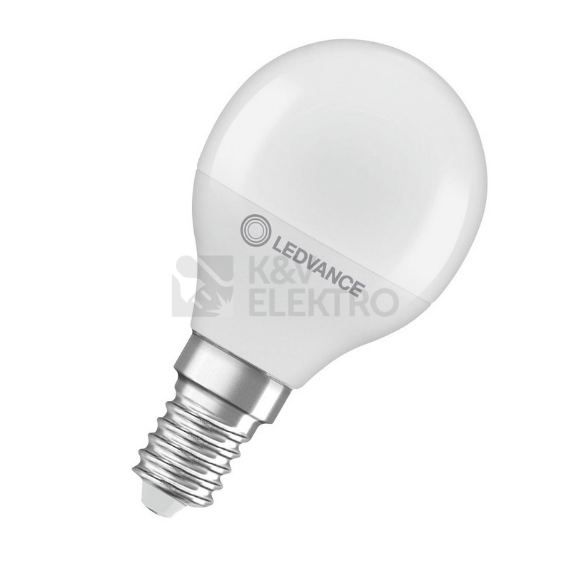 Obrázek produktu LED žárovka E14 LEDVANCE 4,9W (40W) teplá bílá (2700K) 0