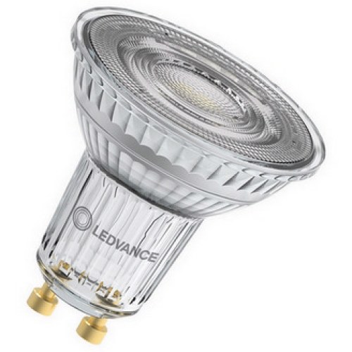 LED žárovka GU10 PAR16 LEDVANCE PARATHOM 8,3W (80W) neutrální bílá (4000K) stmívatelná, reflektor 36°