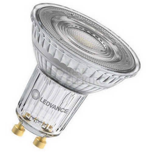 LED žárovka GU10 PAR16 LEDVANCE PARATHOM 8,3W (80W) teplá bílá (2700K) stmívatelná, reflektor 36°