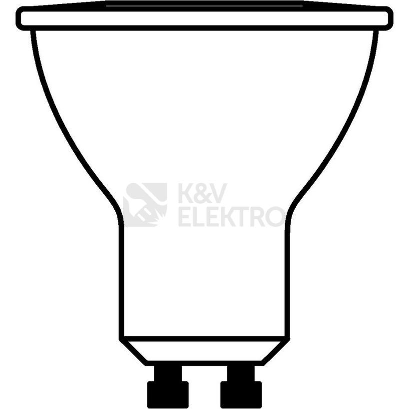 Obrázek produktu LED žárovka GU10 PAR16 LEDVANCE PARATHOM 8,3W (80W) teplá bílá (2700K) stmívatelná, reflektor 36° 2