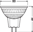 Obrázek produktu LED žárovka GU5,3 MR16 LEDVANCE 2,6W (20W) neutrální bílá (4000K), reflektor 12V 36° 2