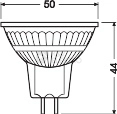 Obrázek produktu LED žárovka GU5,3 MR16 LEDVANCE 2,6W (20W) neutrální bílá (4000K), reflektor 12V 36° 2