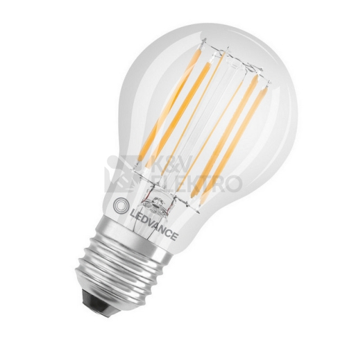 LED žárovka E27 LEDVANCE Filament CL A FIL 7,5W (75W) teplá bílá (2700K)
