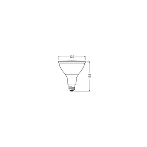 LED žárovka E27 LEDVANCE 13,5W (120W) teplá bílá (2700K) reflektor 15° (obrázek 3)