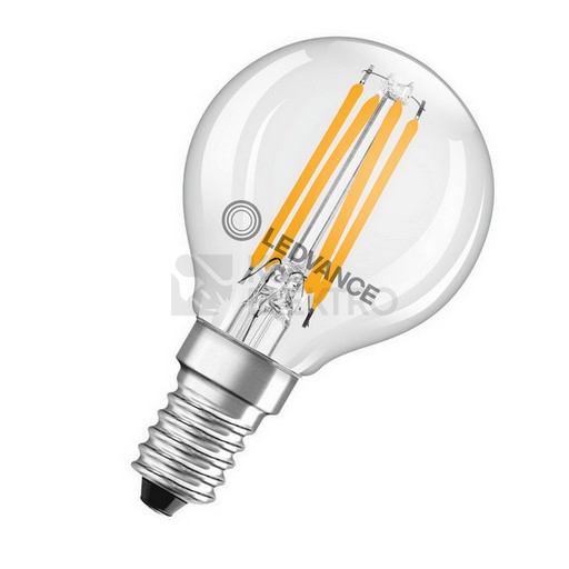 Obrázek produktu LED žárovka E14 LEDVANCE Filament 4W (40W) teplá bílá (2700K) 0