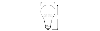 Obrázek produktu LED žárovka E27 LEDVANCE Classic 24W (200W) teplá bílá (2700K) 2