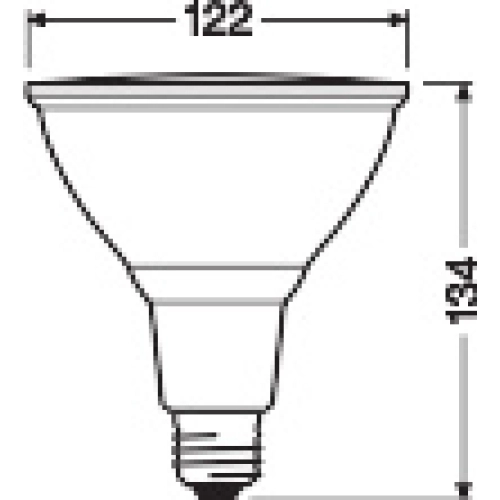 LED žárovka E27 LEDVANCE 14,5W (120W) teplá bílá (2700K) stmívatelná (obrázek 3)