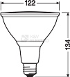 Obrázek produktu LED žárovka E27 LEDVANCE 15,2W (120W) teplá bílá (2700K) stmívatelná 2