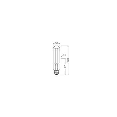 LED žárovka/výbojka LEDVANCE NAV E27 21W 727 (50W) 2700K (obrázek 3)