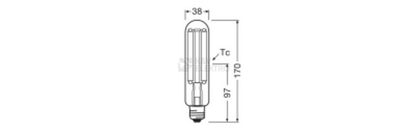 Obrázek produktu LED žárovka/výbojka LEDVANCE NAV E27 21W 727 (50W) 2700K 2