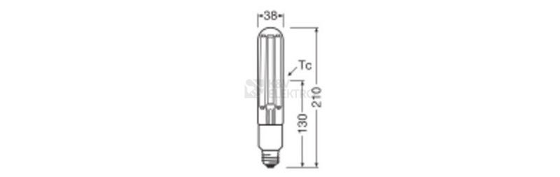 Obrázek produktu  LED žárovka/výbojka LEDVANCE NAV E27 35W 727 (70W) 2700K 2