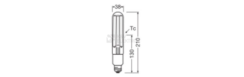 Obrázek produktu LED žárovka/výbojka LEDVANCE NAV E27 35W 727 (70W) 2700K 2
