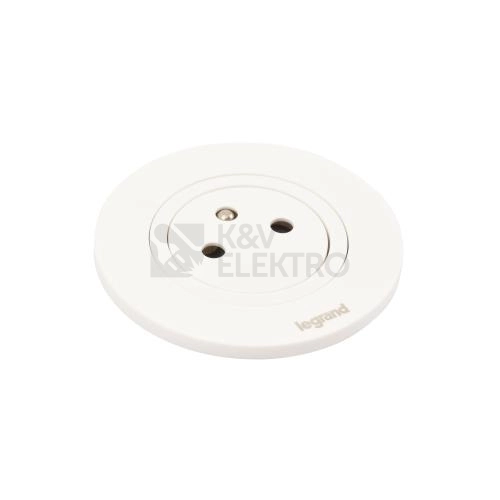 Obrázek produktu Vestavná zásuvka Legrand Incara Disq 60 1x230V bílá 654720 0