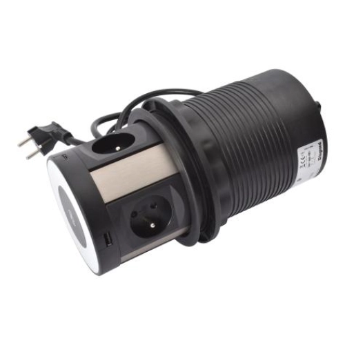 Výsuvný sloupek Legrand Incara Tower 120 4zásuvky + USB A+C + bezdrátová nabíječka 654981 (obrázek 5)