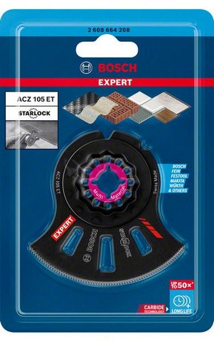 Obrázek produktu Pilový kotouč Bosch ACZ 105 ET EXPERT MultiMaterial Segment 105mm pro oscilační brusky 2.608.664.208 11