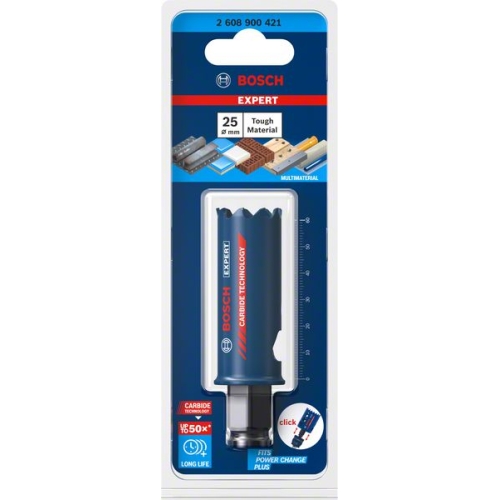 Vykružovák průměr 25mm Bosch EXPERT Tough Material 2.608.900.421
