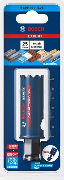 Obrázek produktu Vykružovák průměr 25mm Bosch EXPERT Tough Material 2.608.900.421 1