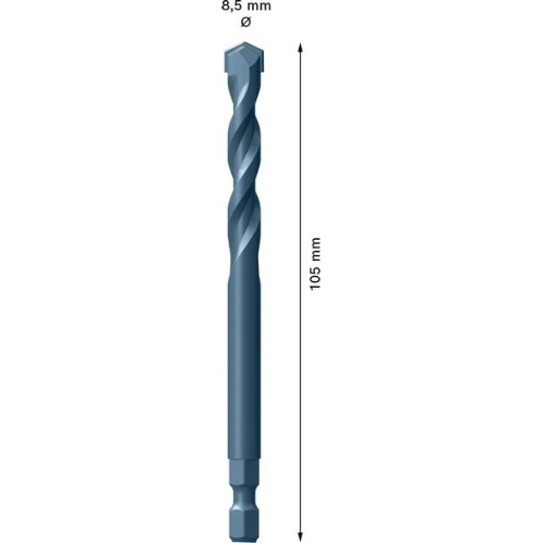Středicí vrták Bosch EXPERT Power Change Plus TCT 8,5x105mm 2.608.900.529 (obrázek 5)