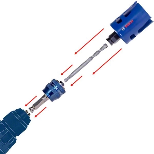 Středicí vrták Bosch EXPERT Power Change Plus TCT 8,5x105mm 2.608.900.529 (obrázek 3)