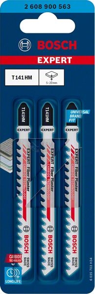 Obrázek produktu Plátky do přímočaré pily Bosch T141HM 3ks 2.608.900.563 0