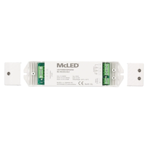 Zesilovač signálu RGB LED pásky McLED ML-950.033.56.0 (obrázek 2)