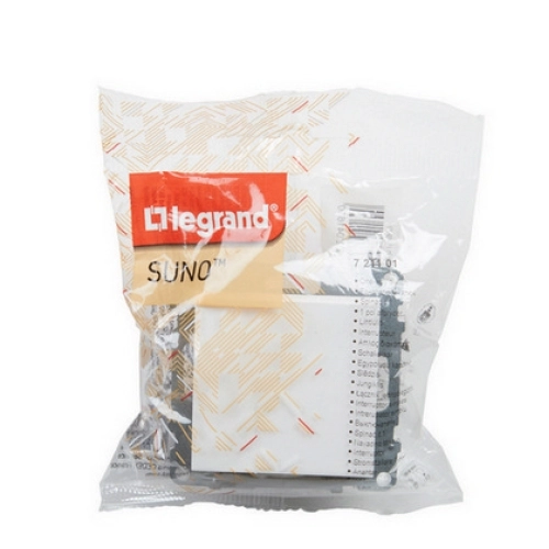 Legrand SUNO vypínač č.1 bílý 721101 (obrázek 4)