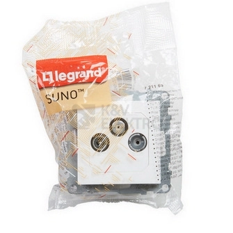 Obrázek produktu Legrand SUNO tlačítko bílé 721109 3