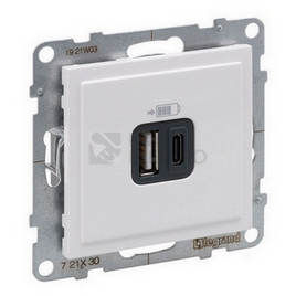 Obrázek produktu Legrand SUNO nabíječka USB A+C bílá 721130 0