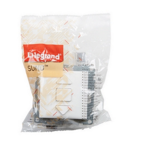 Legrand SUNO žaluziový spínač bílý 721139 (obrázek 4)