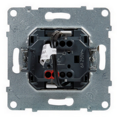 Legrand SUNO zvonkové tlačítko s držákem štítku hliník 721310