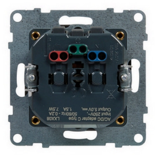 Legrand SUNO zásuvka s USB nabíjením hliník 721389 (obrázek 4)