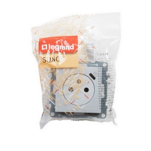 Legrand SUNO zásuvka s USB nabíjením hliník 721389 (obrázek 5)