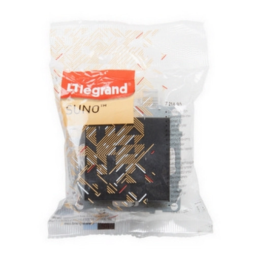 Legrand SUNO vypínač č.1 černý 721401 (obrázek 4)