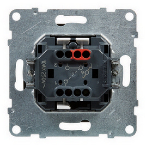 Legrand SUNO vypínač č.6 schodišťový černý 721406