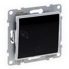 Obrázek produktu Legrand SUNO zvonkové tlačítko s držákem štítku černé 721410 0