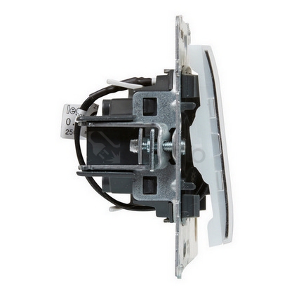 Obrázek produktu Legrand SUNO zvonkové tlačítko s držákem štítku černé 721410 4