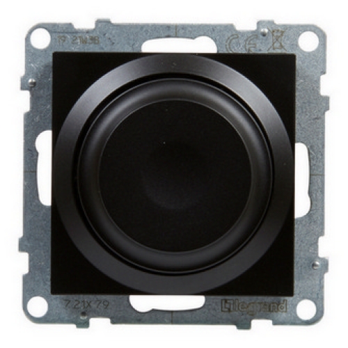 Legrand SUNO stmívač otočný černý 721479