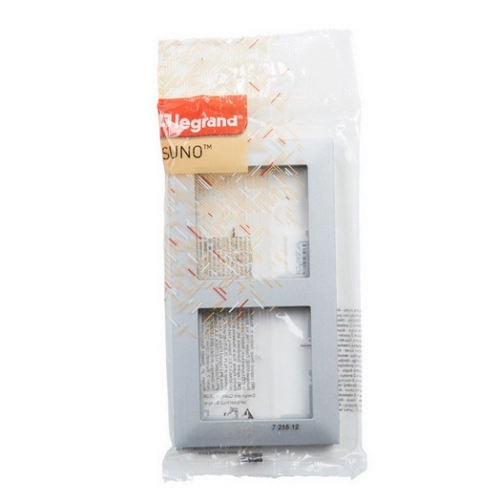 Legrand SUNO dvojrámeček hliník 721512 (obrázek 4)