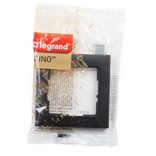 Legrand SUNO rámeček černá 721521 (obrázek 4)