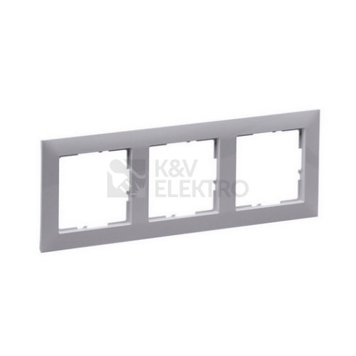Legrand SUNO trojrámeček šedá 721543