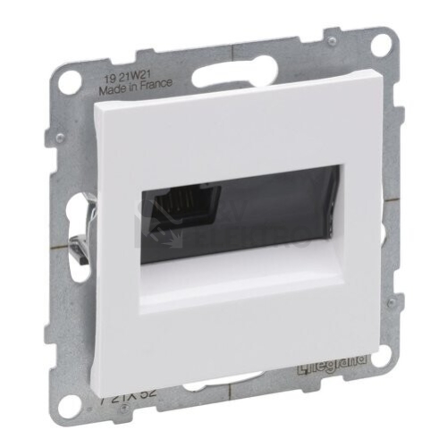 Legrand SUNO datová zásuvka 1x RJ45 kategorie 6 UTP bílá 72C6UB1