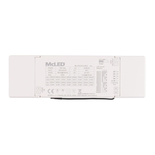 RF Stmívatelný driver 250-1000mA McLED ML-910.012.22.0