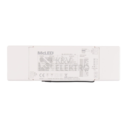  RF Stmívatelný driver 250-1000mA McLED ML-910.012.22.0